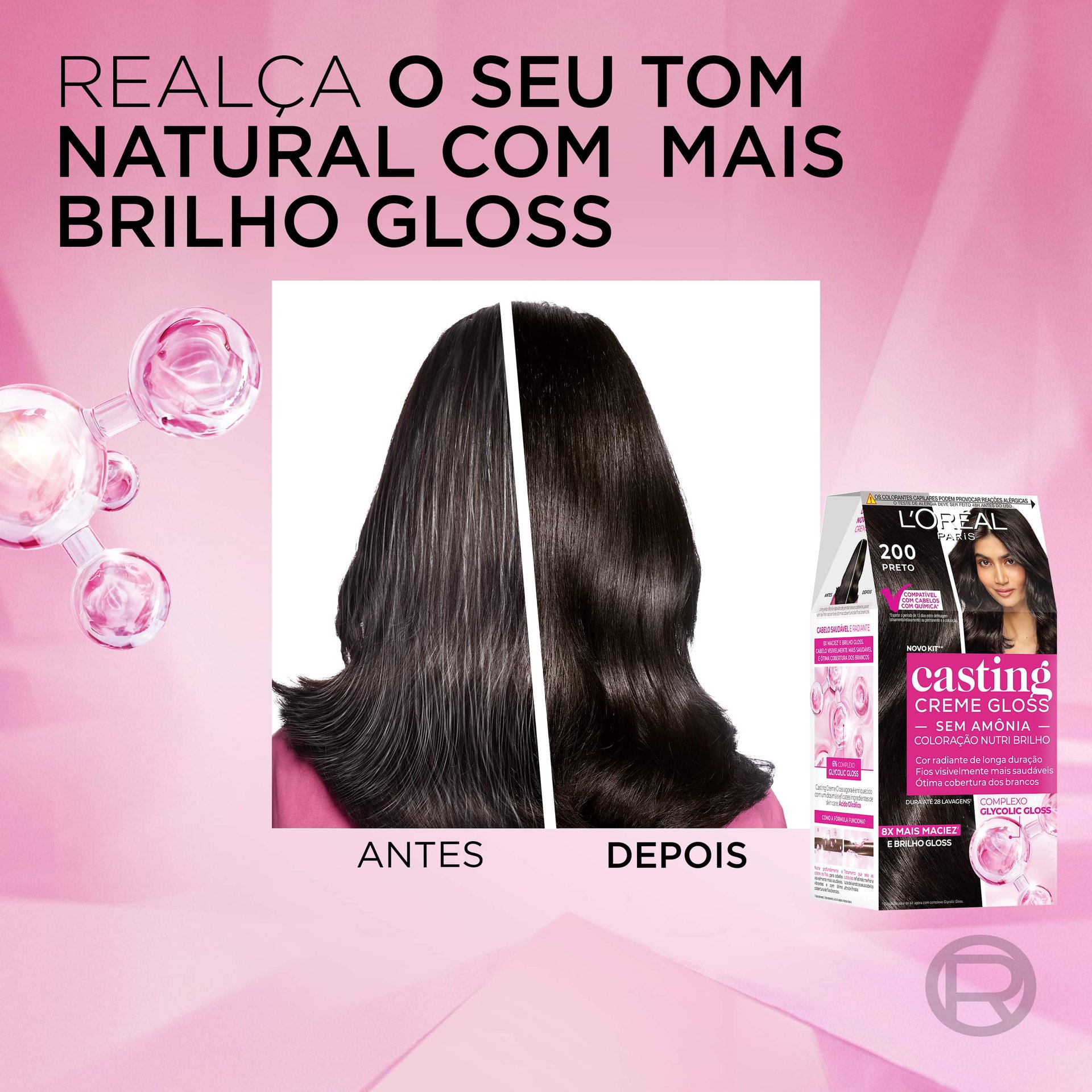 Casting Creme Gloss Glycolic Gloss 200 5 Min